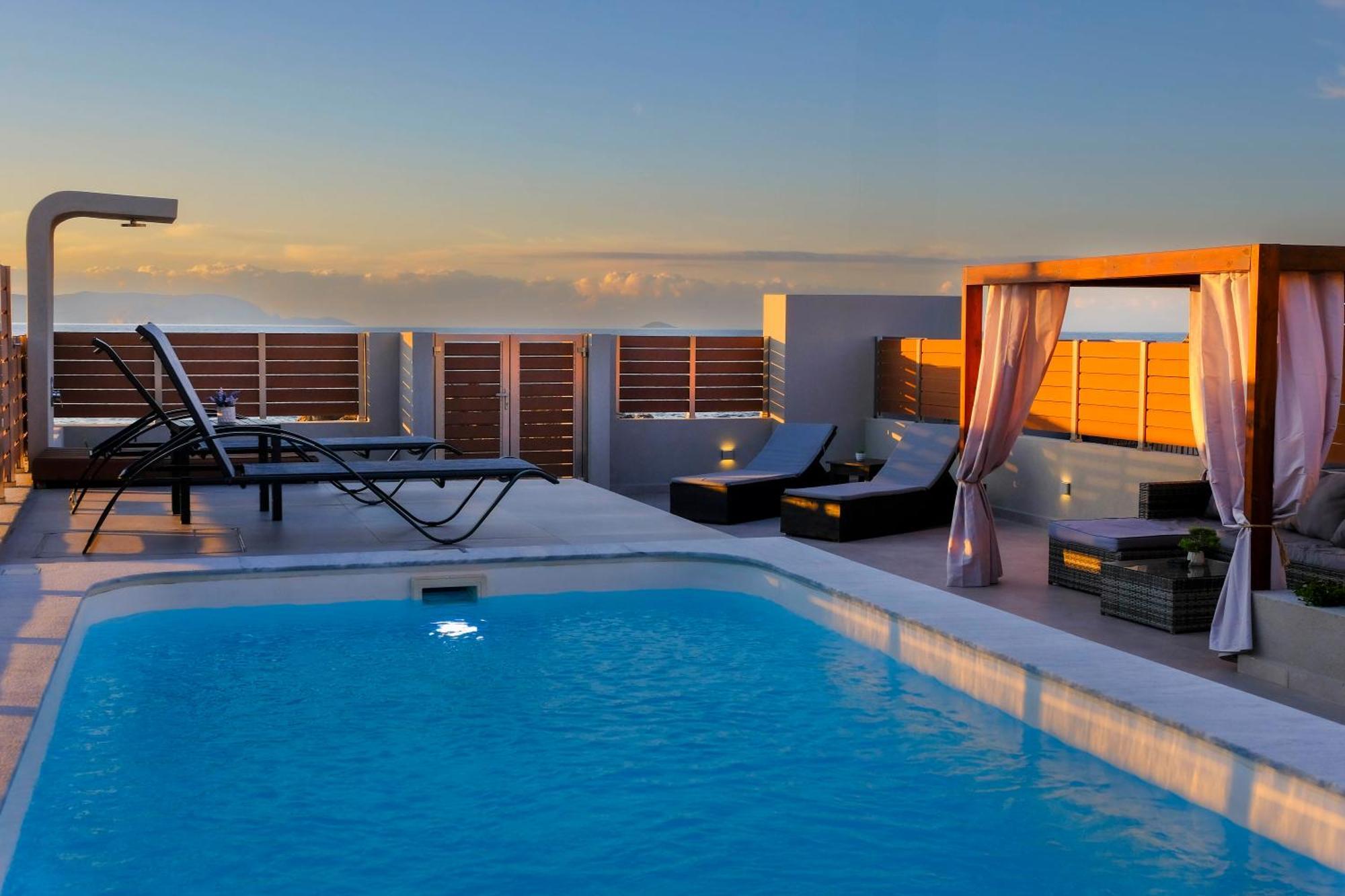 Blue Velvet Coast Luxury Villas Kokkini Hani Екстериор снимка